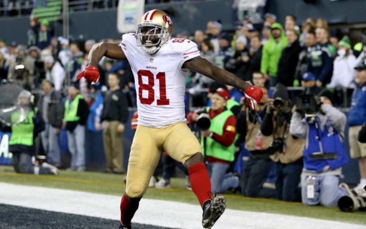 49ers receiver Anquan Boldin has made the Pro Bowl three times in his career. (Christian Petersen/Getty Images)