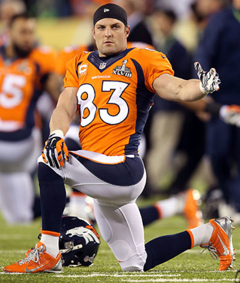 Wes Welker went from being a 'camp body' to having a very productive NFL career. (Jeff Gross/Getty Images)
