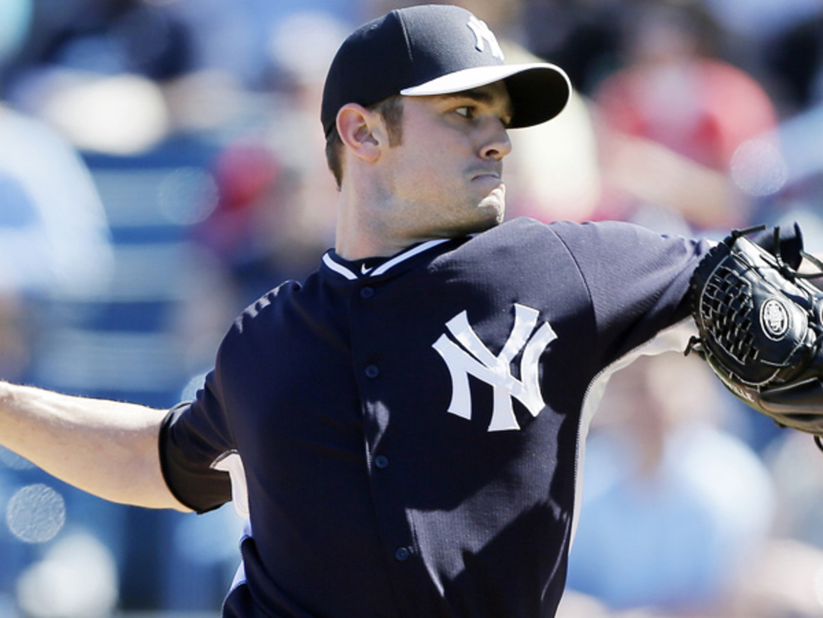 David Robertson is the new Yankees closer with the retirement of Mariano Rivera. (Charlie Neibergall/AP)