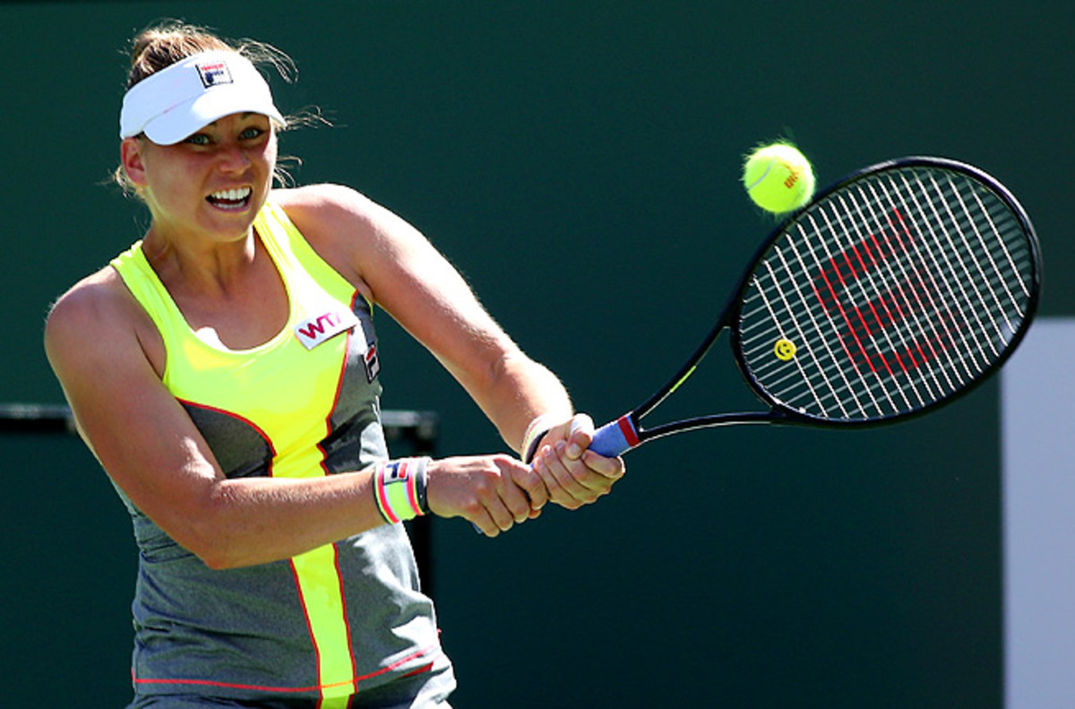 Vera Zvonareva remains optimistic after first-round loss at Indian