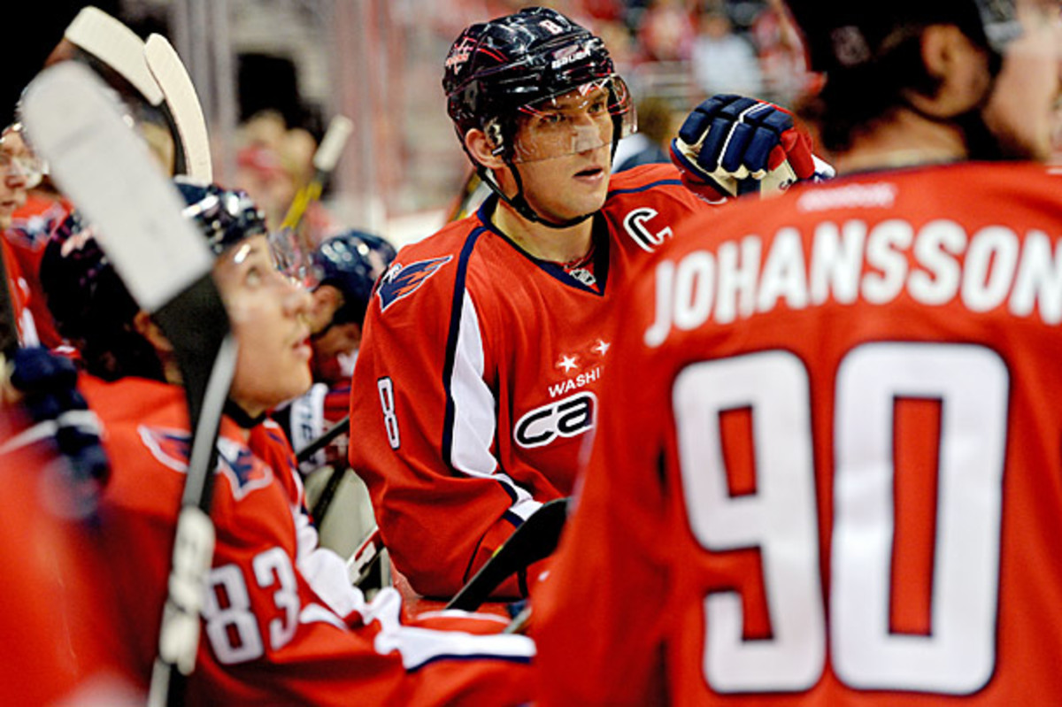 Alex Ovechkin of the Washington Capitals