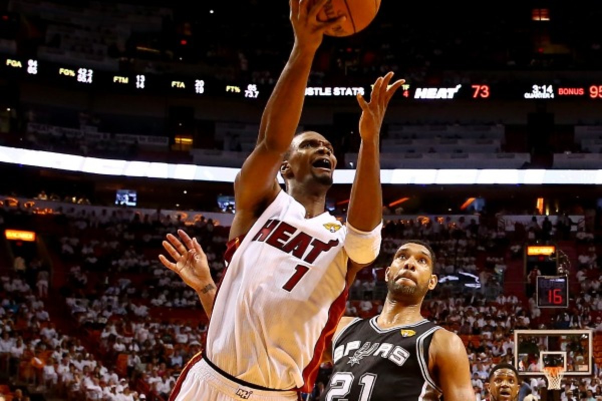 Chris Bosh (Andy Lyons/Getty Images)