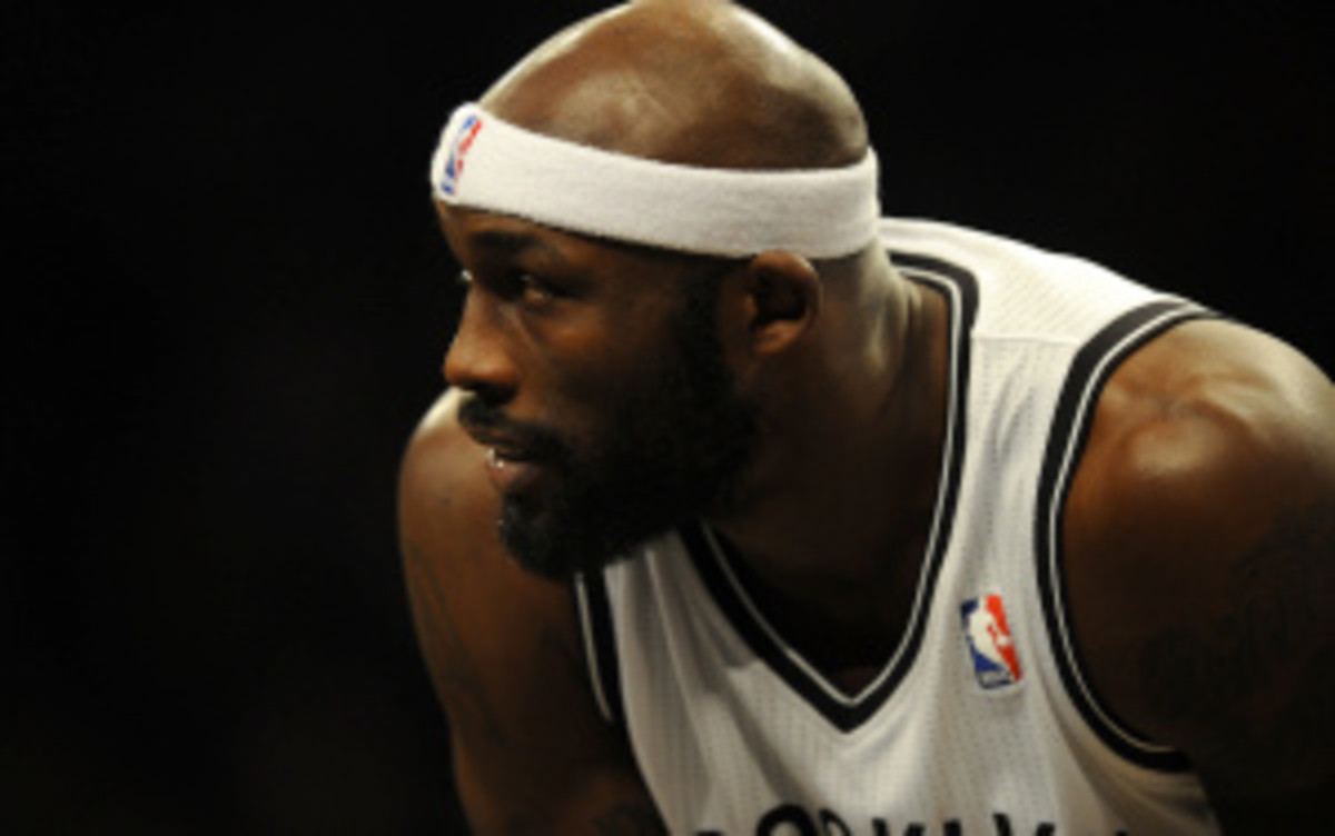Reggie Evans is averaging five rebounds in 13 minutes per game for Brooklyn. (Maddie Meyer/Getty Images)