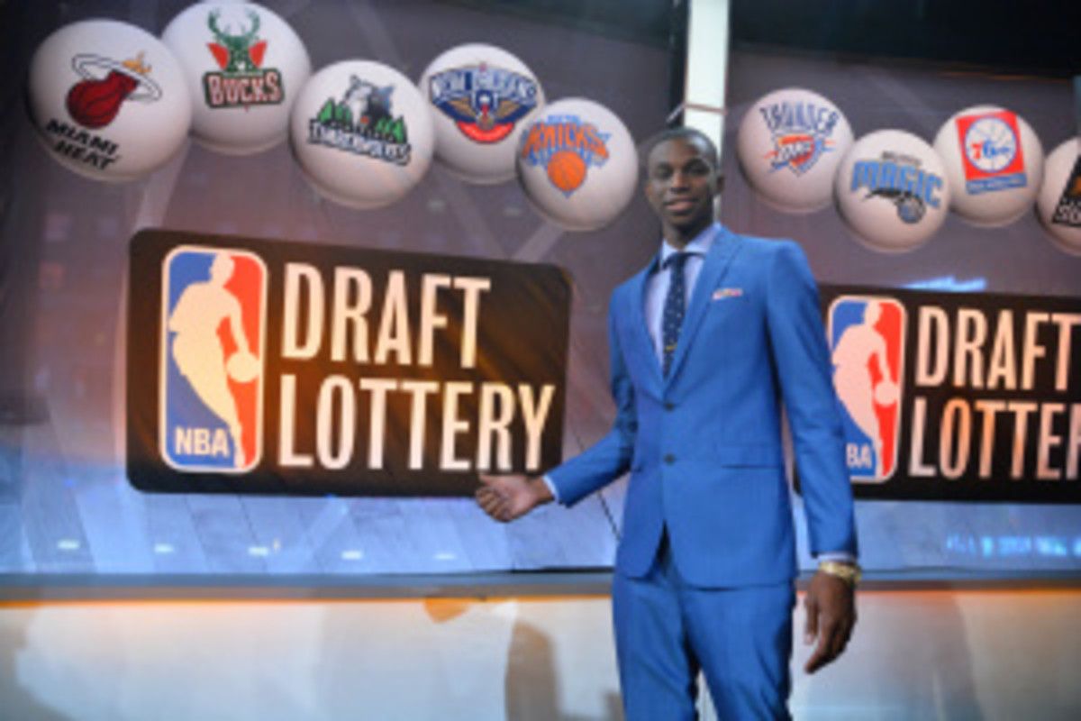 Andrew Wiggins will workout for the Bucks and Sixers before visiting the Cavs. (Jesse D. Garrabrant/Getty Images)