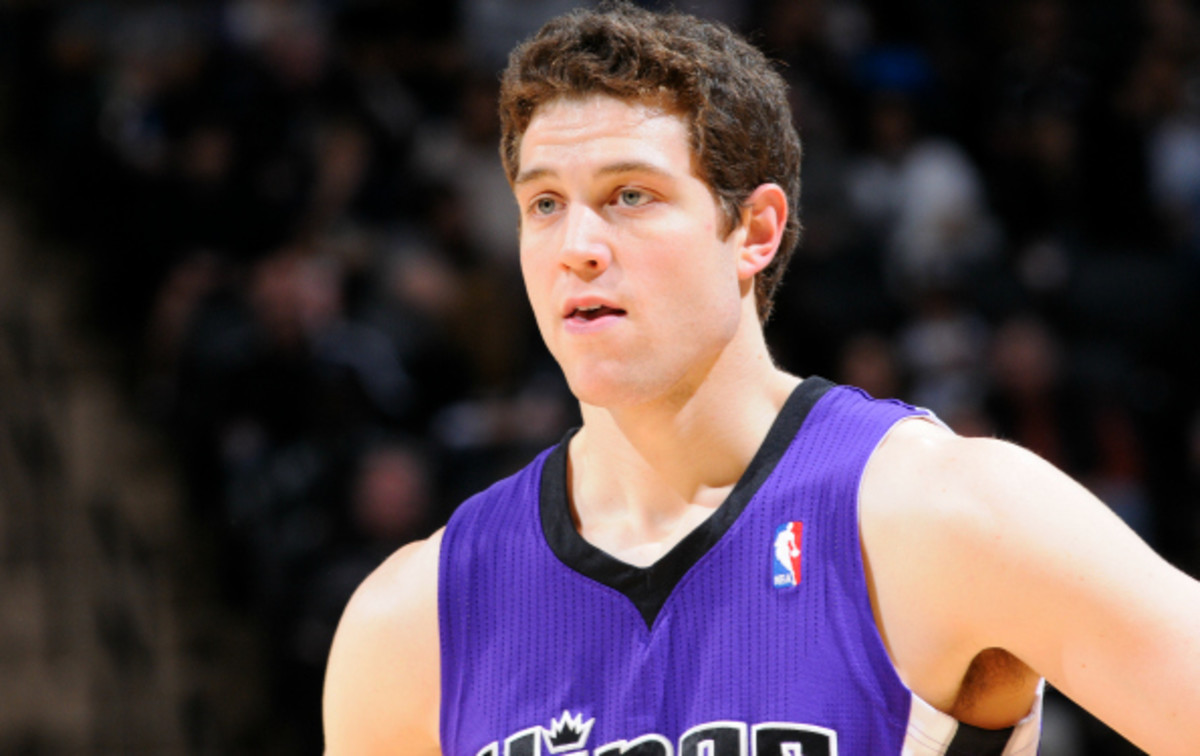 Jimmer Fredette is in his third season in the NBA. (D. Clarke Evans/Getty Images)