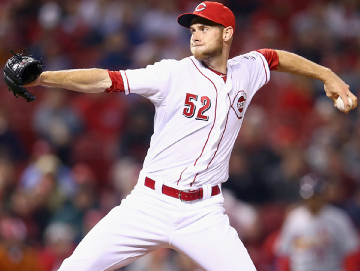Tony Cingrani started his 2014 season with seven shutout innings. (Andy Lyons/Getty Images)