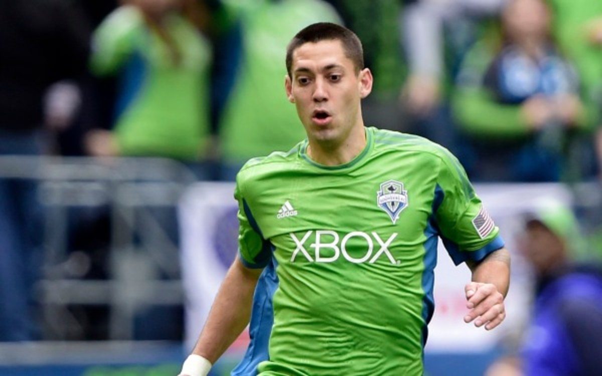 Sounders striker Clint Dempsey is tied for the MLS lead with four goals this season. (George Holland/ Cal Sport Media via AP Images)