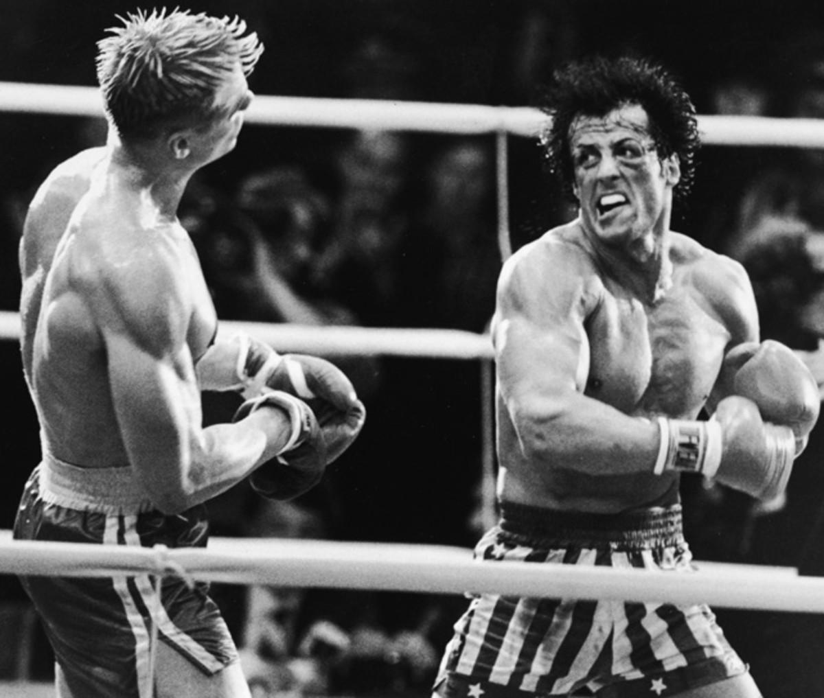 Rocky Balboa and Ivan Drago