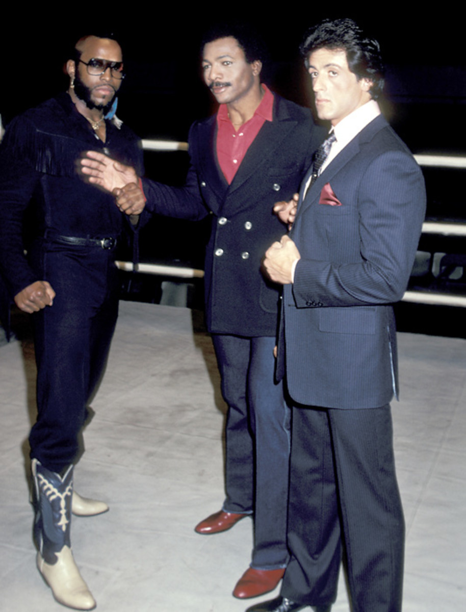 Clubber Lang, Apollo Creed and Rocky Balboa