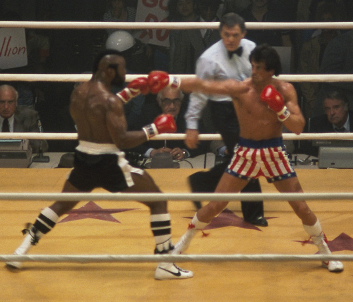 Rocky Balboa and Apollo Creed