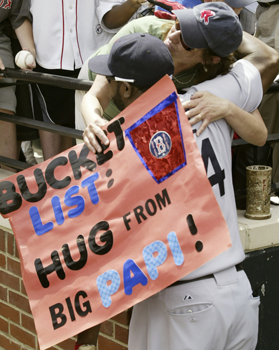 David Ortiz and Fan