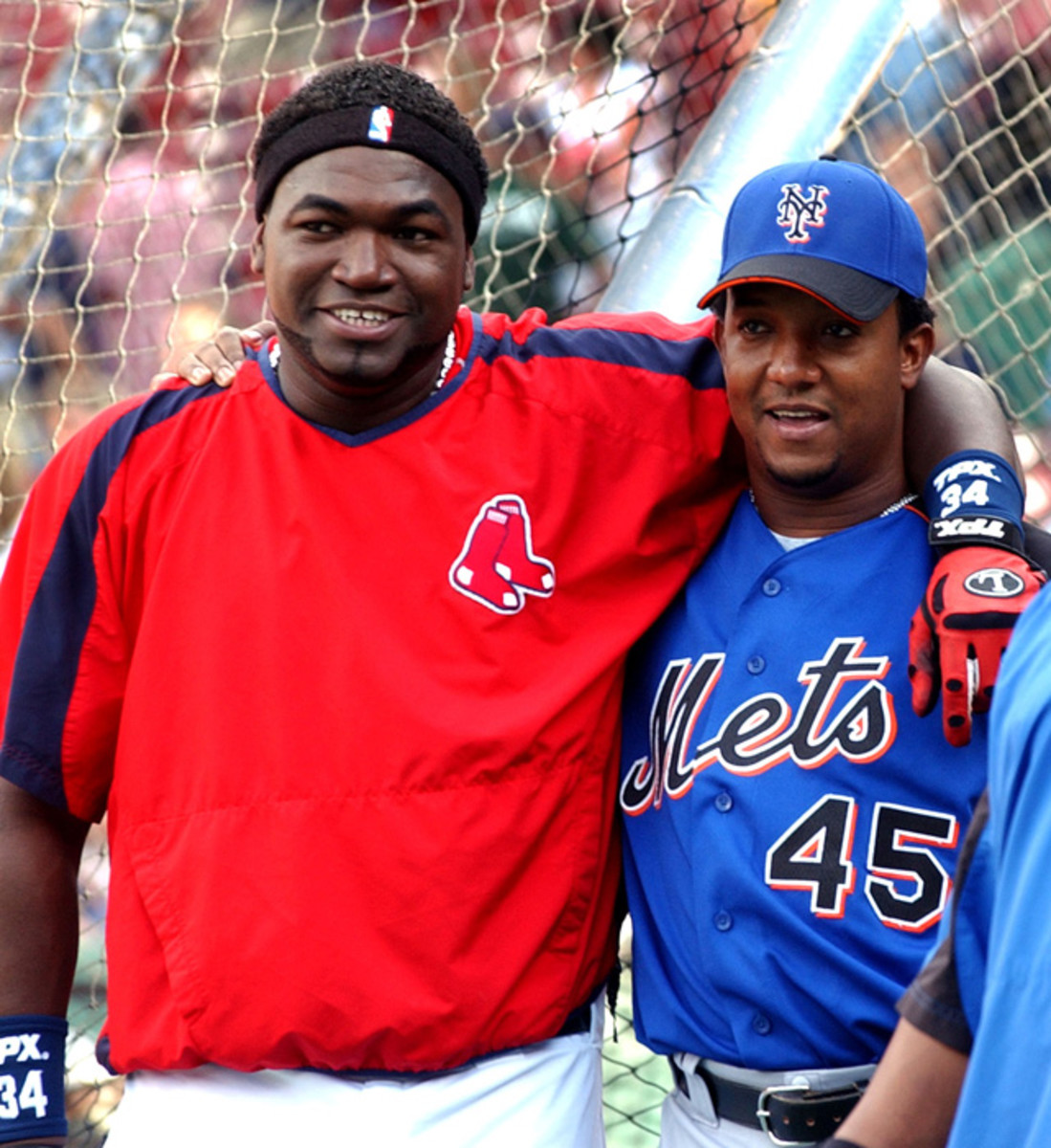 David Ortiz and Pedro Martinez