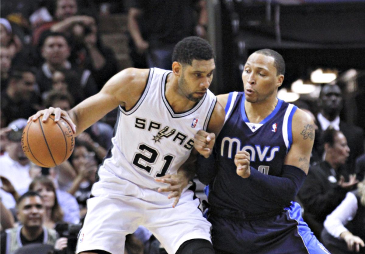 Shawn Marion has spent time guarding all of the principal Spurs, from Tony Parker to Tim Duncan. (Chris Covatta/Getty Images)
