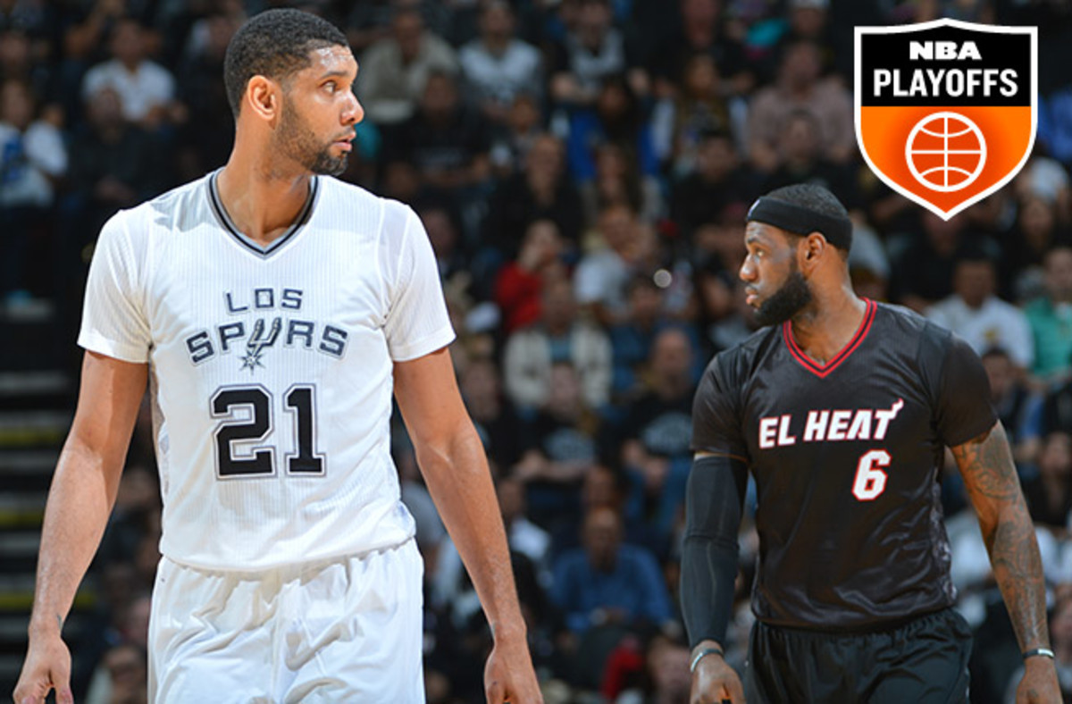 After going seven games in last year's NBA Finals, the Spurs and Heat could end up meeting again.