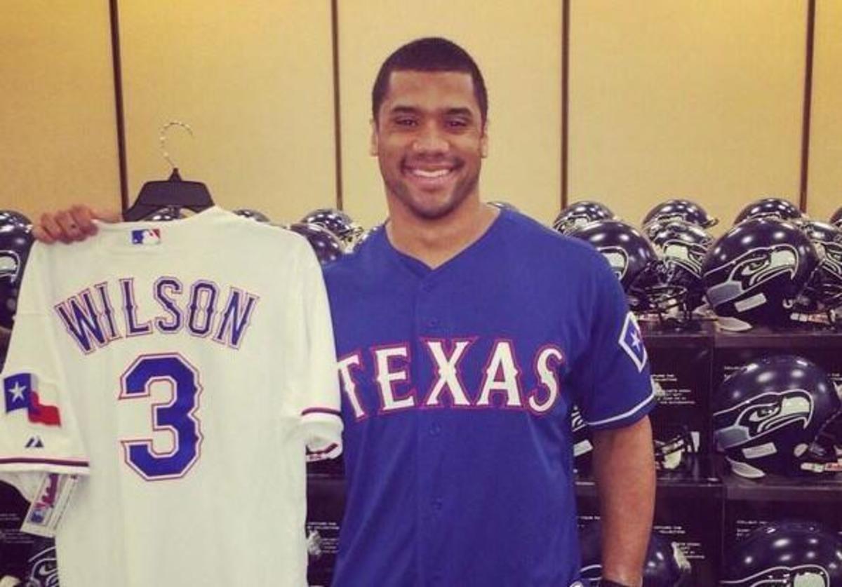 Texas Rangers To Sell Russell Wilson Merchandise - Sports Illustrated