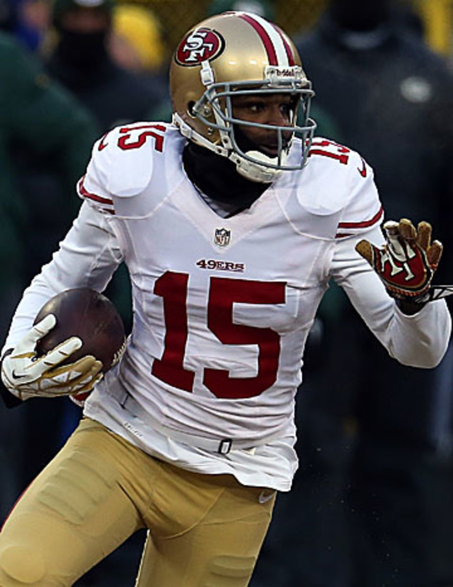 Michael Crabtree's return has revitalized the 49ers offense. (Jonathan Daniel/Getty Images)