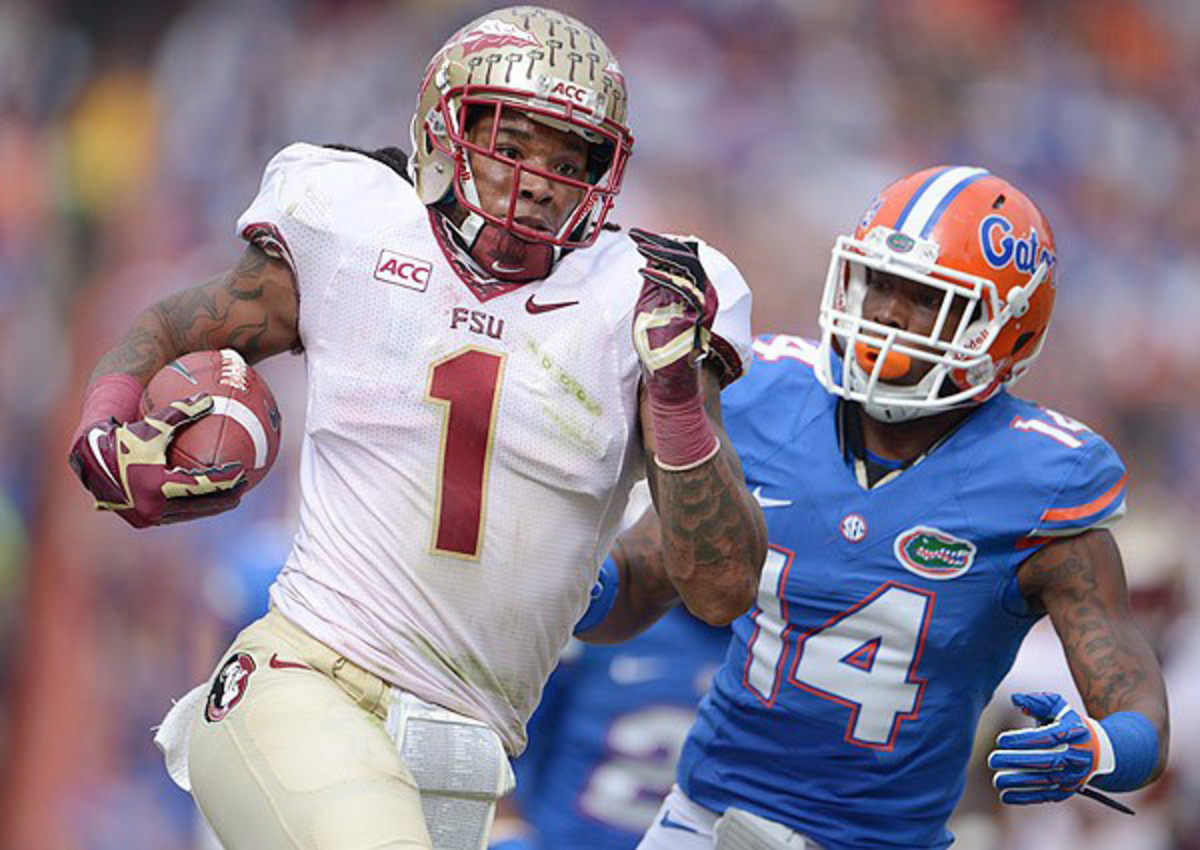 Carolina Panthers select Kelvin Benjamin No. 28 overall in the 2014 NFL draft 