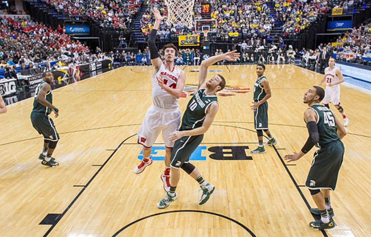 When Frank Kaminsky is operating in the paint, Wisconsin looks like a Final Four threat.