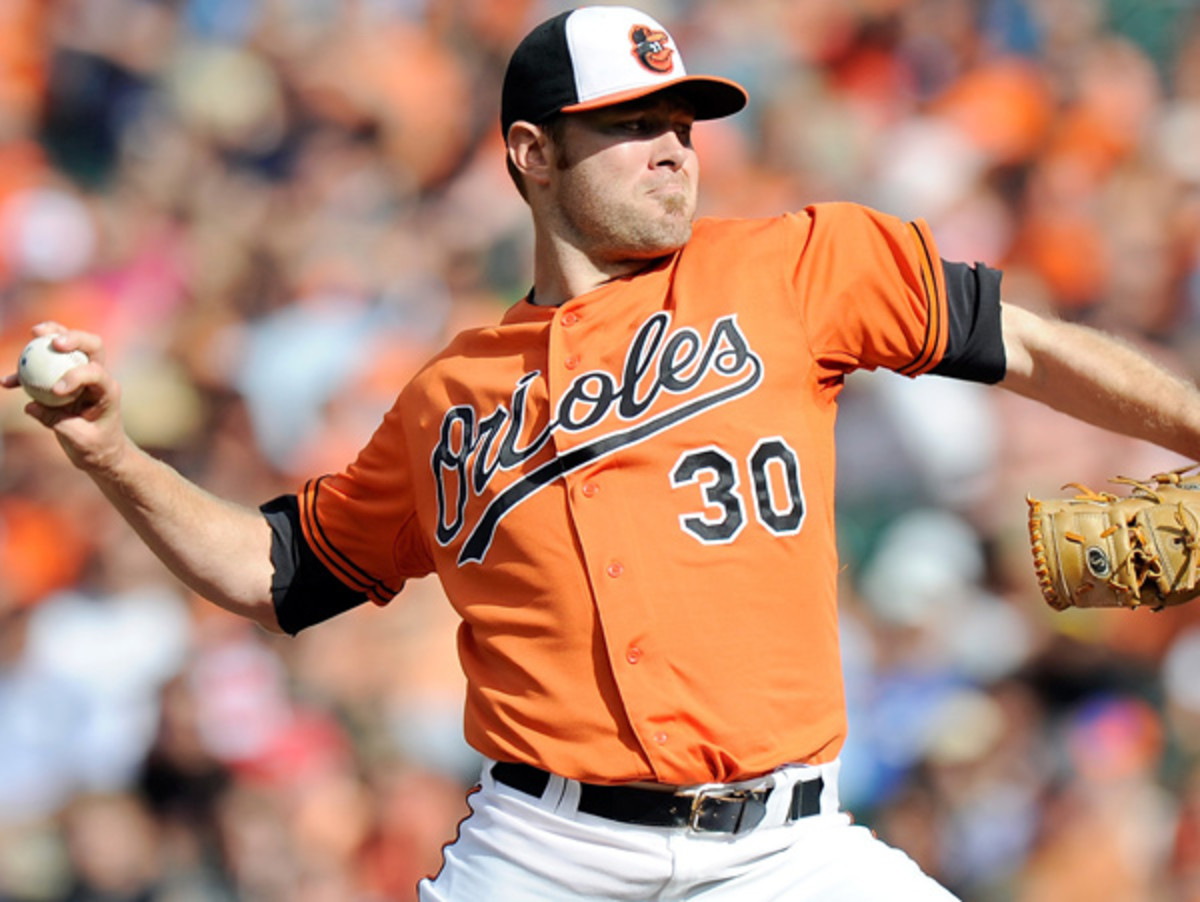 2013 All-Star Chris Tillman anchors Baltimore's rotation. (Greg Fiume/Getty Images)
