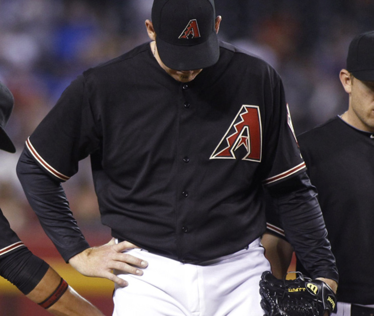 J.J. Putz has allowed six earned runs in 10 innings pitched with six walks and 12 strikeouts.