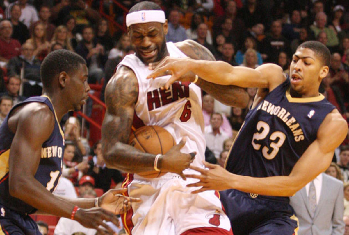 LeBron James and Anthony Davis could form a devastating defensive duo in New Orleans.
