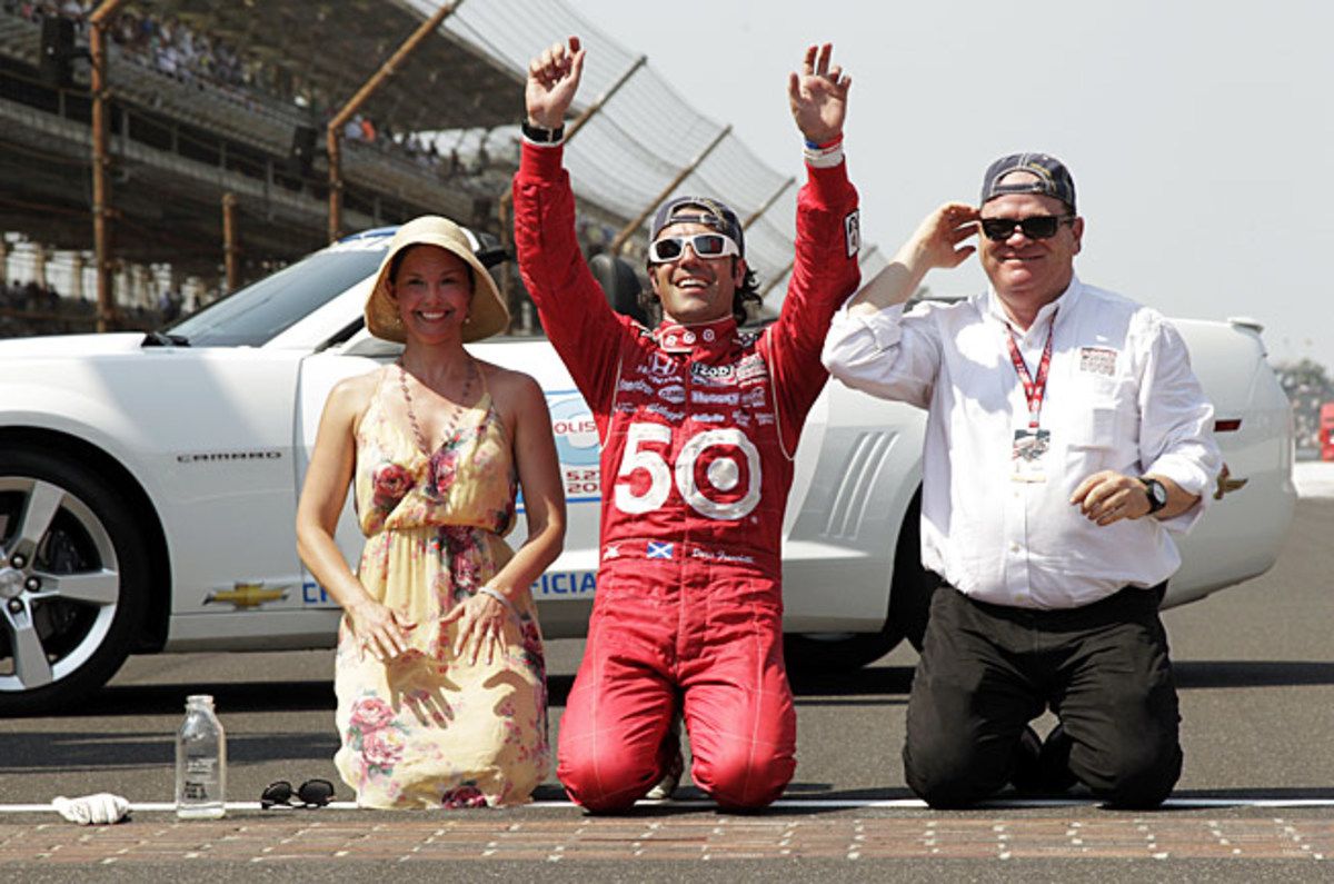Two years after winning the Indy 500, Dario Franchitti has returned, a crash having ended his career.
