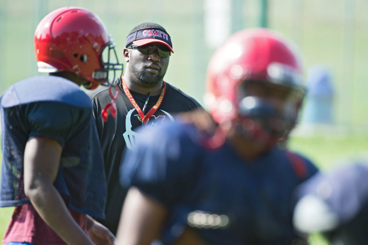 Coach Mario MacDonald feels a duty to his players to educate them about the context of the unrest in their town.