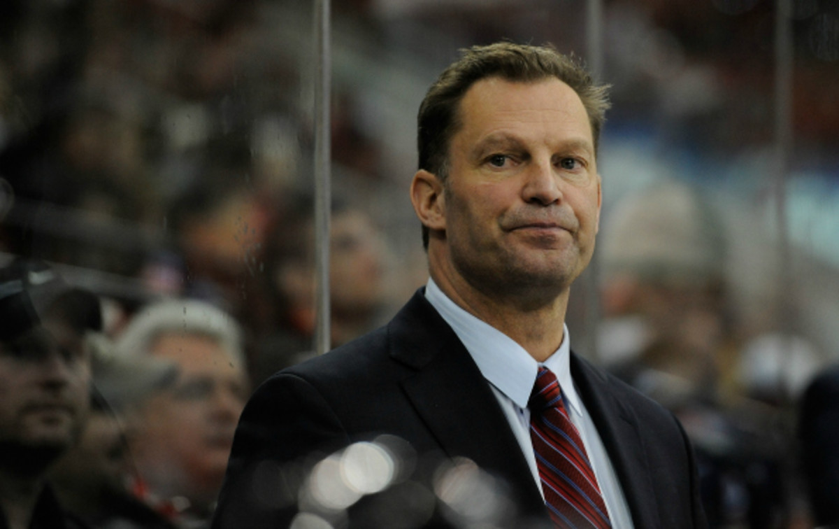 Kirk Muller went 80-80-27 in his three seasons as head coach of the Hurricanes. (Grant Halverson/Getty Images)