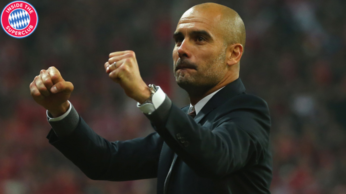 Pep Guardiola is trying to mold Bayern Munich into the perfect team, even with all of its past successes.