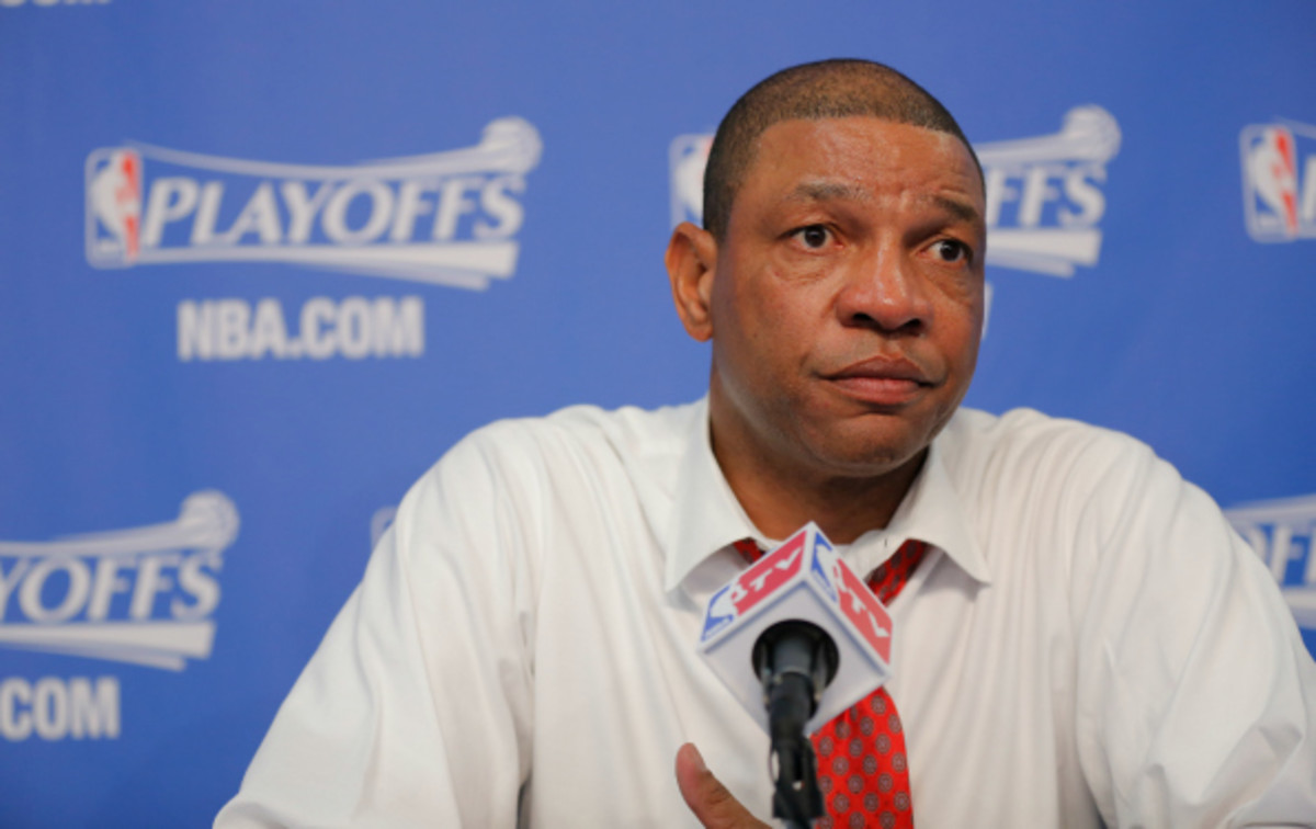 Doc Rivers is in his first season of a three-year deal with the Clippers. (Rocky Widner/Getty Images)