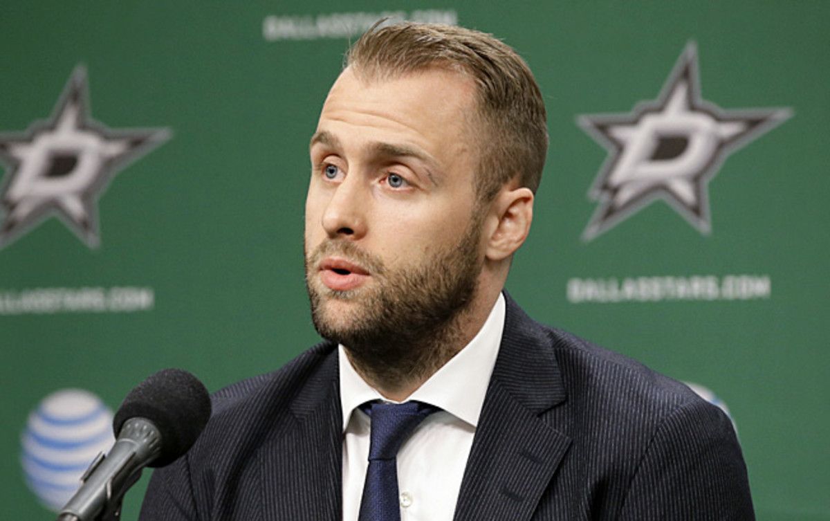 Though he was unable to play, Rich Peverley assisted the Stars during their playoff series vs. Anaheim.