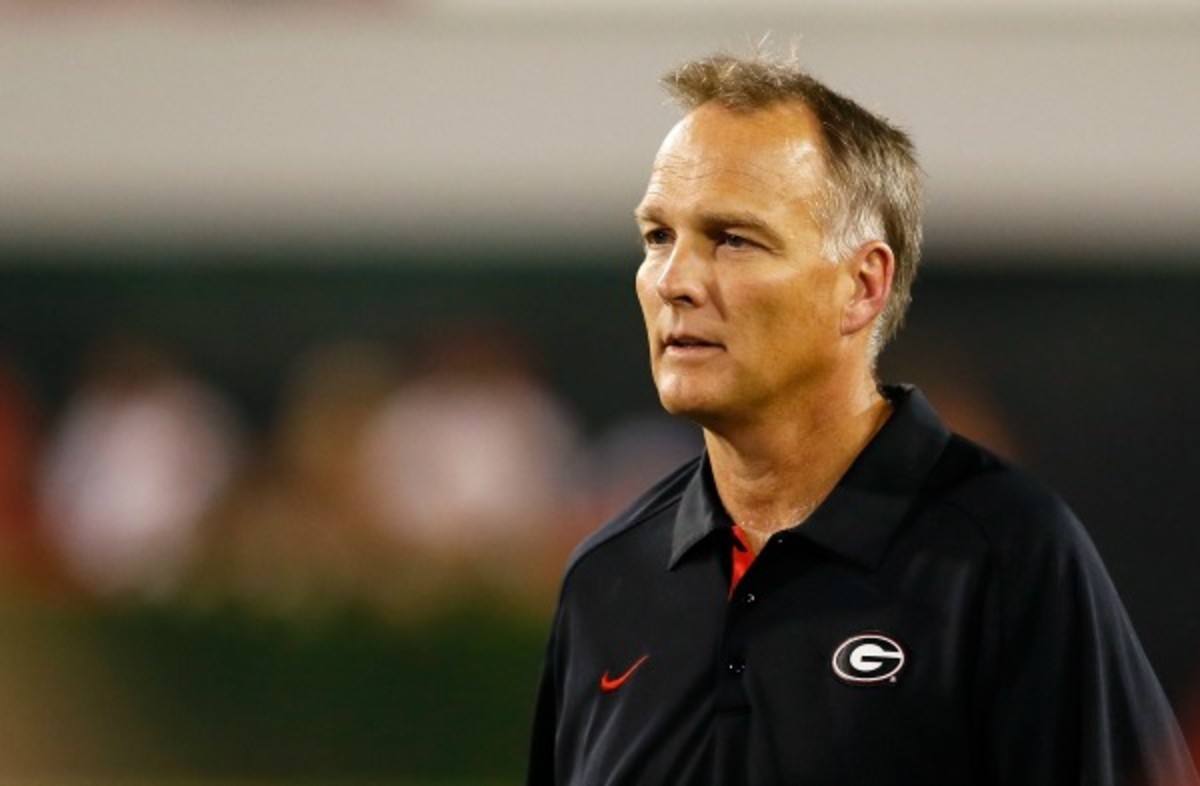 Mark Richt and his Georgia team begin spring practices the day after four players were arrested. (Kevin C. Cox/Getty Images)