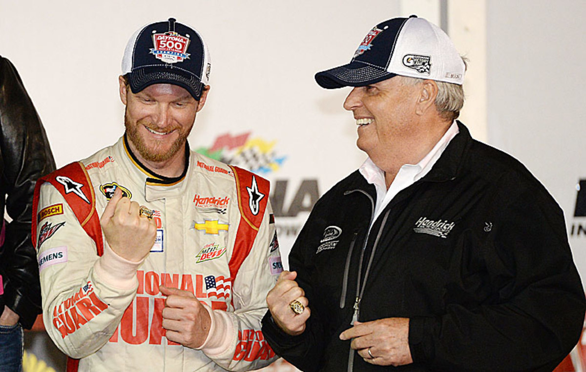 Dale Earnhardt Jr. and Rick Hendrick emerged as the biggest winners at Daytona.