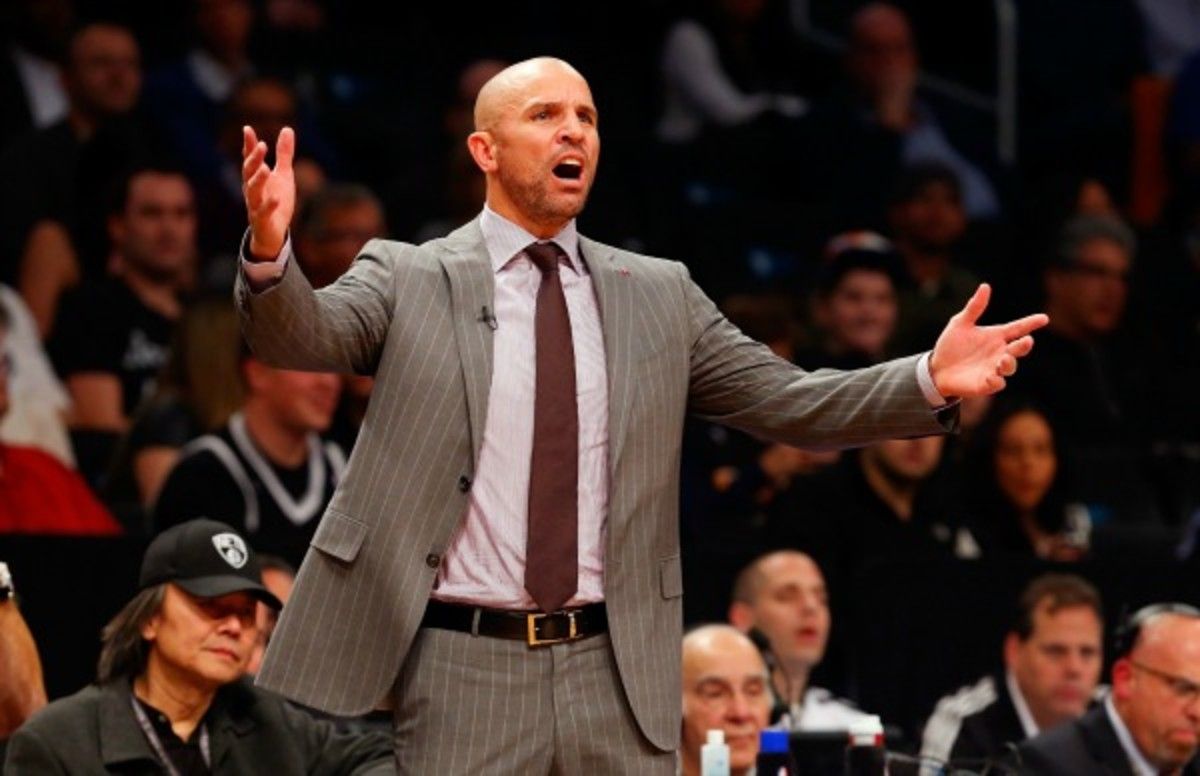 Jason Kidd blasted Nets players after a lopsided loss to the Pacers. (Jim McIsaac/Getty Images)
