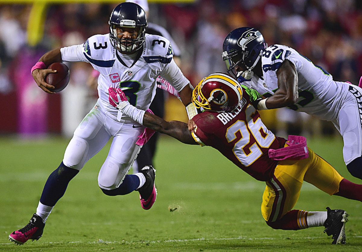 Russell Wilson. (Patrick Smith/Getty Images)