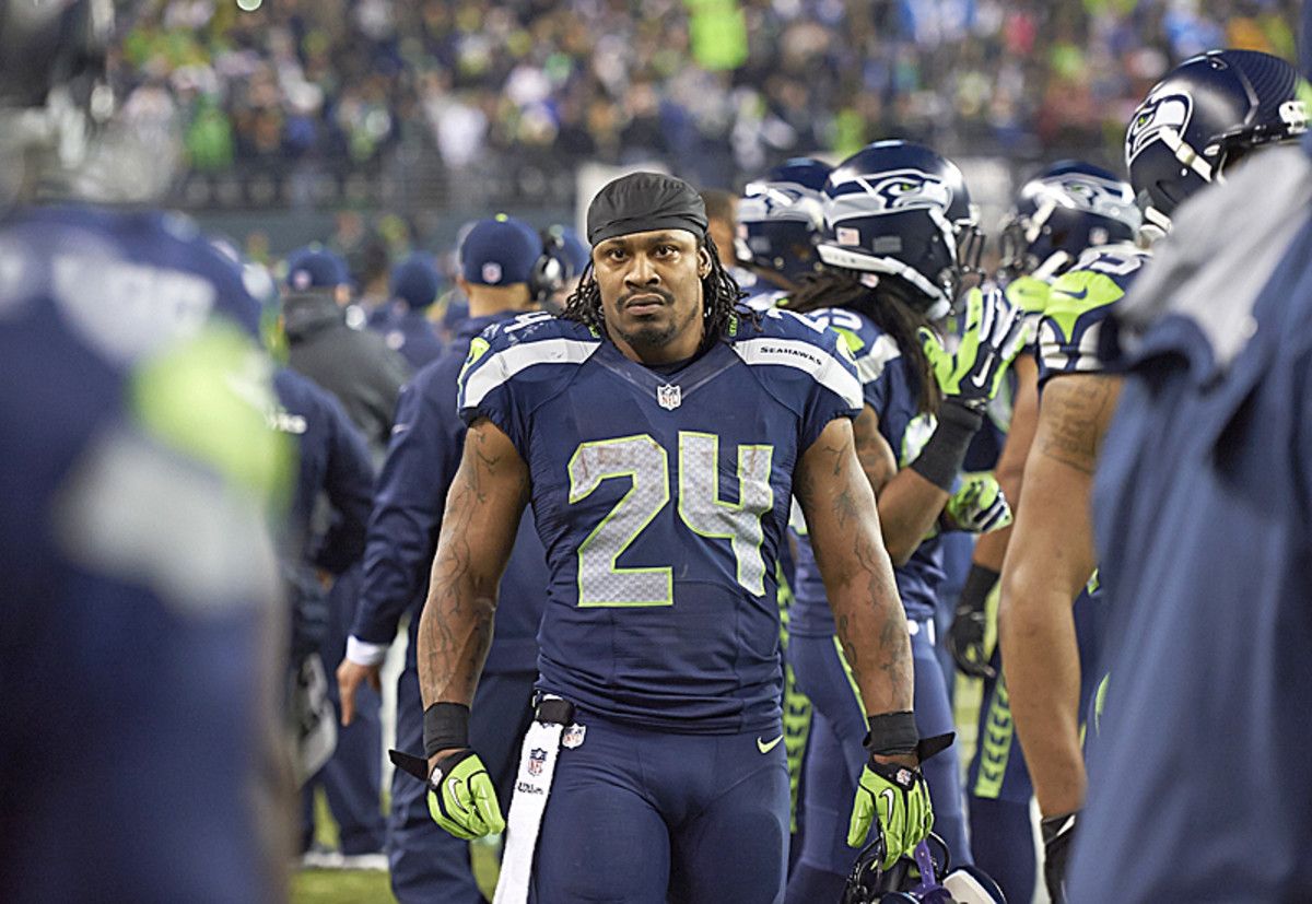 Marshawn Lynch (Pouya Dianat/Sports Illustrated)