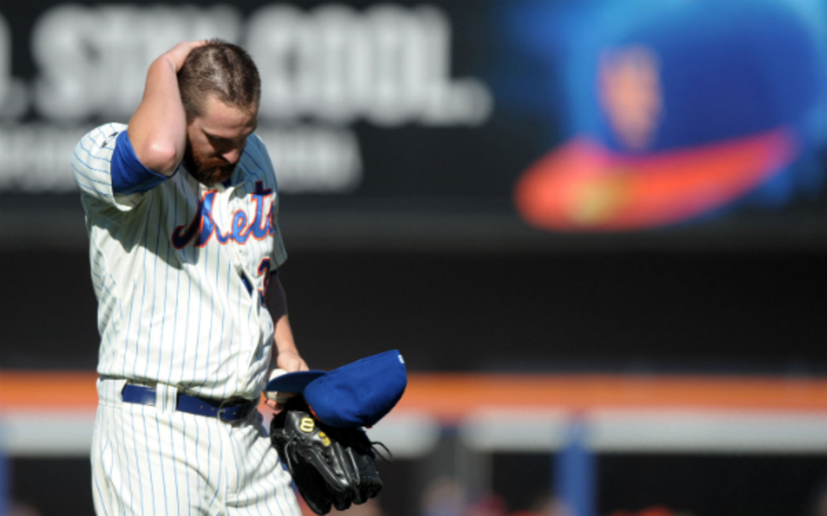 The Mets discovered a torn ligament in Bobby Parnell's elbow after the team's opener last week. (Christopher Pasatieri/Getty Images)