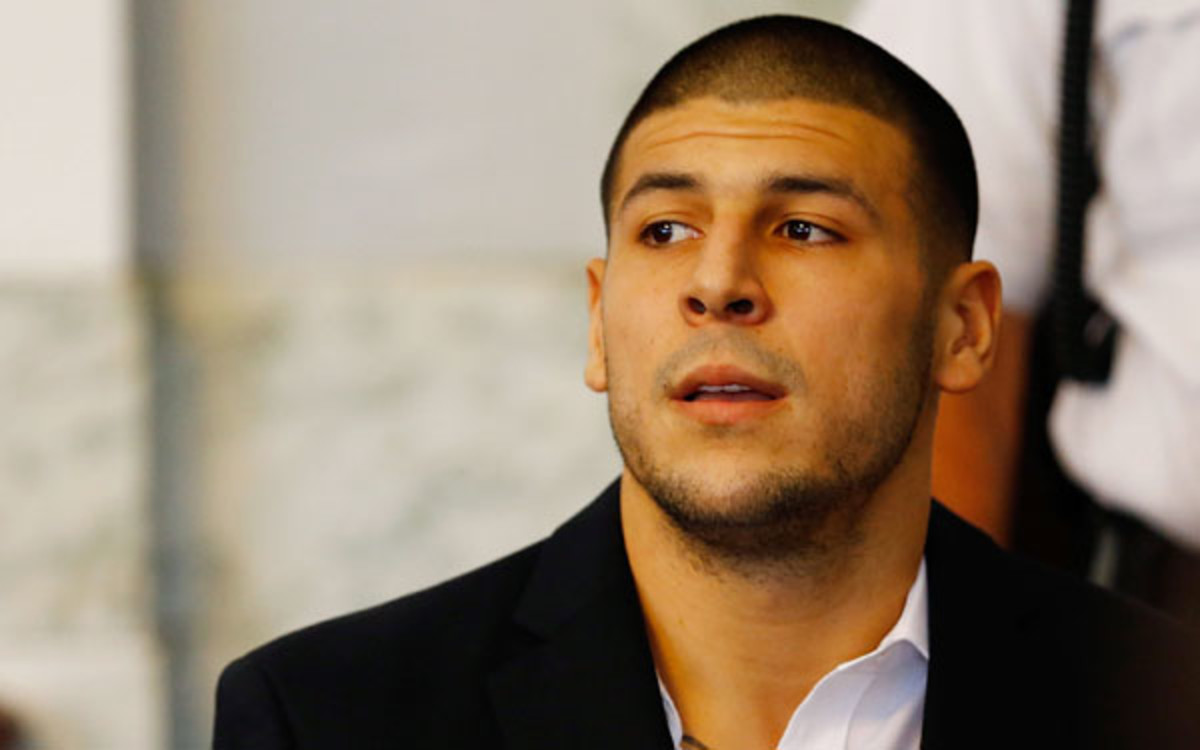 Aaron Hernandez has been indicted on a first-degree murder charge  Jared Wickerham/Getty Images)