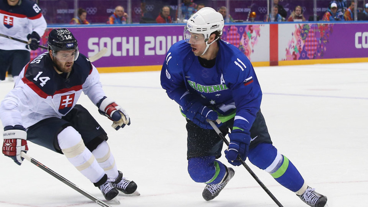 Olympic men's hockey Slovenia stuns Slovakia 31 Sports Illustrated