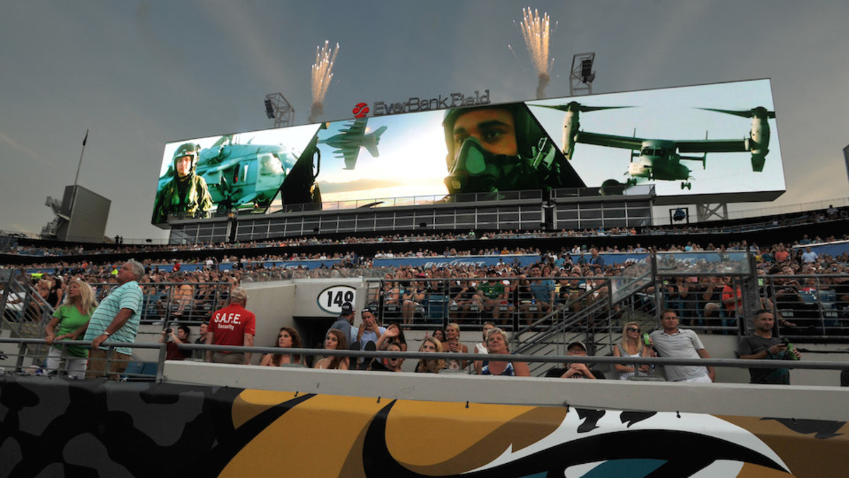 Jaguars debut world's largest scoreboard Sports Illustrated