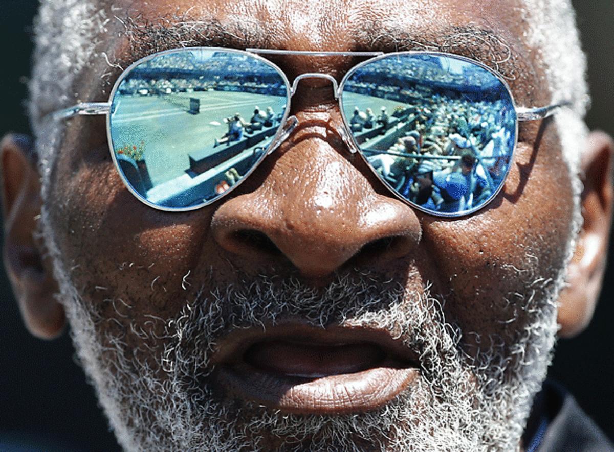 Richard Williams offered a candid take on racism and the sports world on Sunday morning. (Mic Smith/AP)