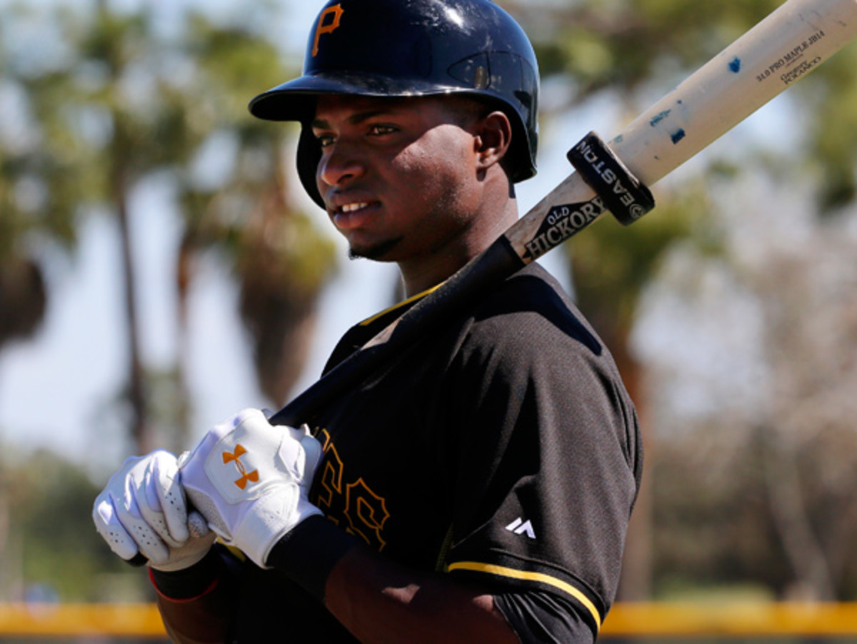 Gregory Polanco turned down a seven-year contract offer from the Pirates while in Triple-A. (Gene J. Puskar/AP)