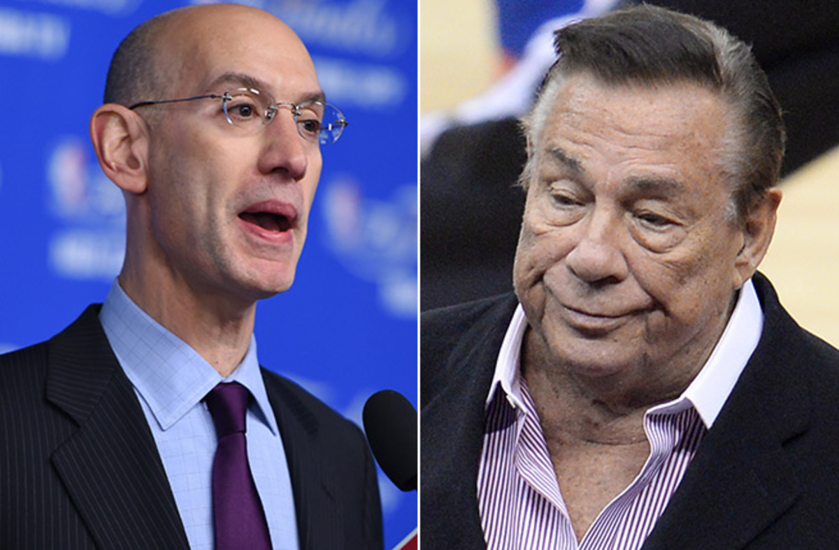 Adam Silver (left) and the NBA can still oust Donald Sterling from the Clippers without a legal victory.