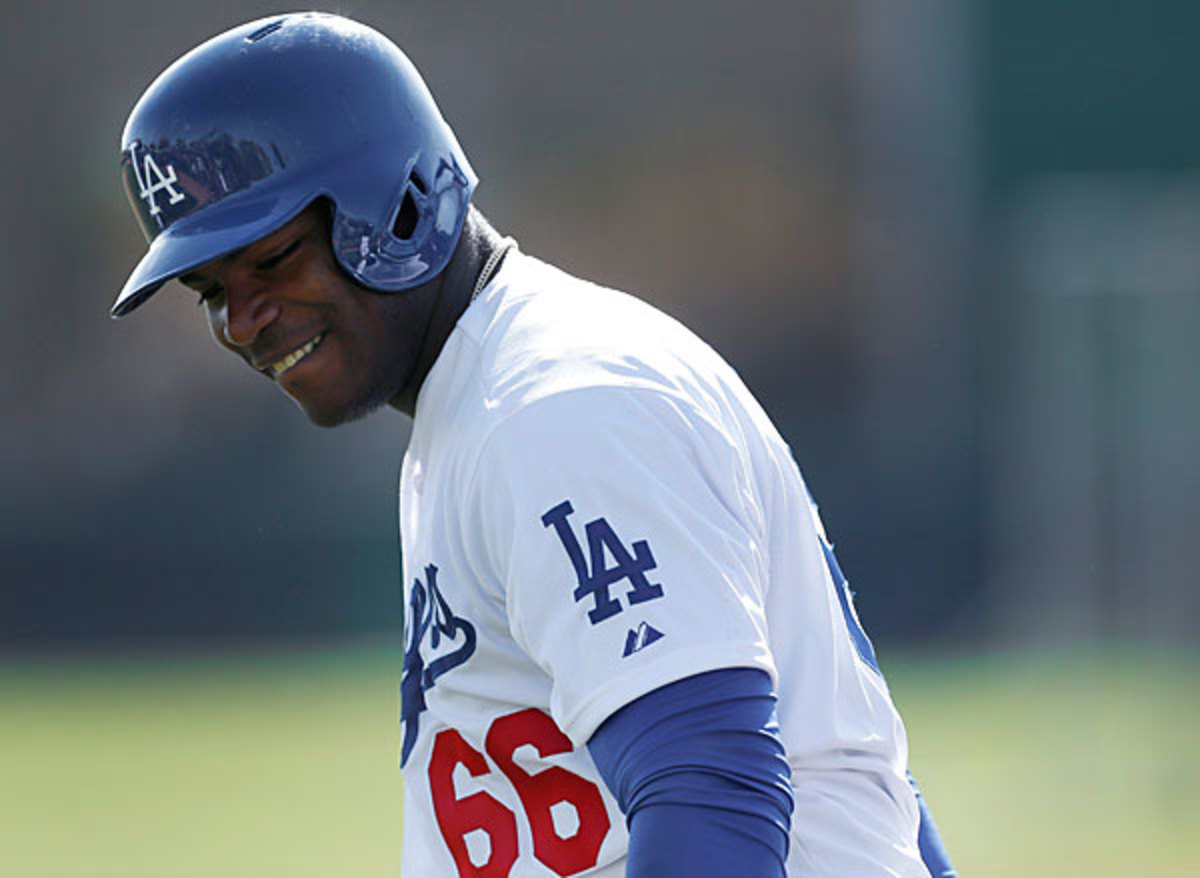 Watch: Yasiel Puig crushes a pitch from Kenley Jansen - Sports Illustrated