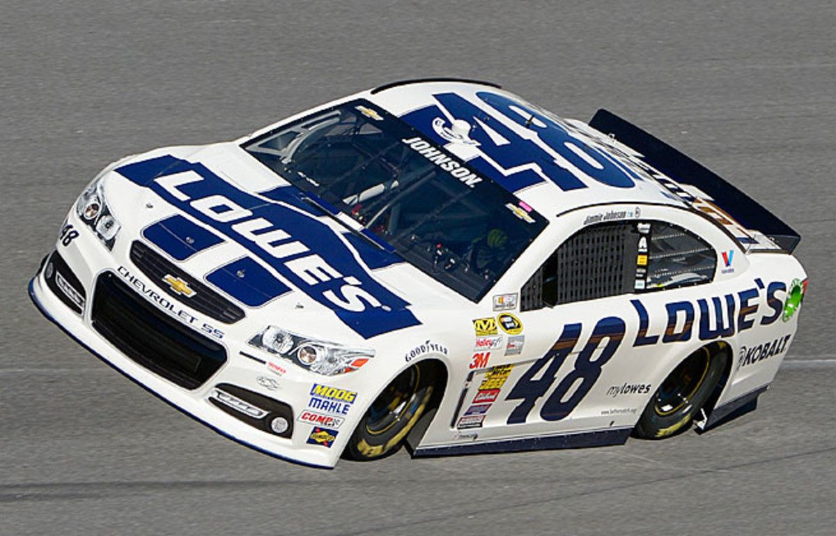 Jimmie Johnson was among many who said his goal is to get his car to the Daytona 500 in one piece.