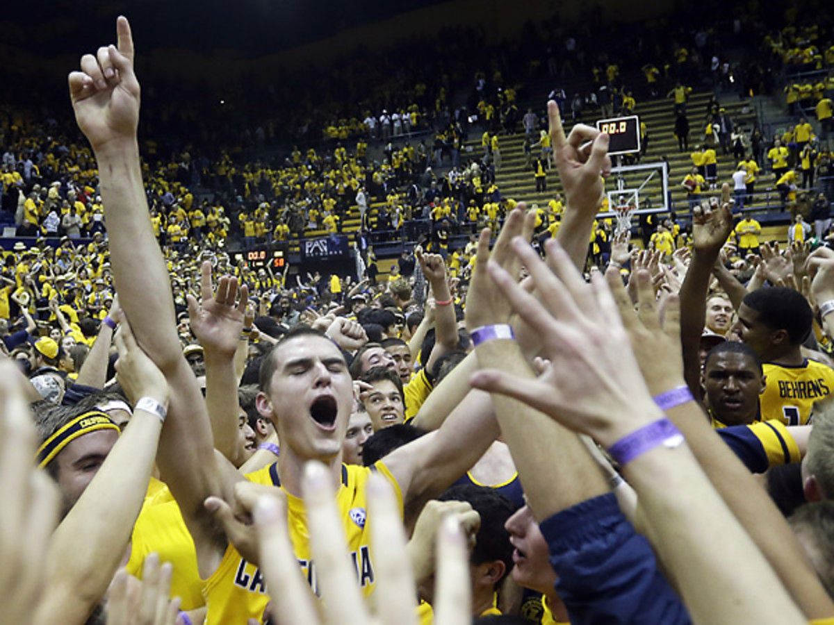 Cal forward David Kravish finished with 14 points, 11 rebounds and four blocks in Cal's upset win. (Marcio Jose Sanchez/AP)