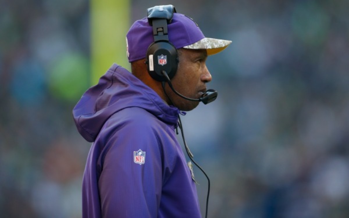 After a little more than three seasons, Leslie Frazier is out. (AP Images)