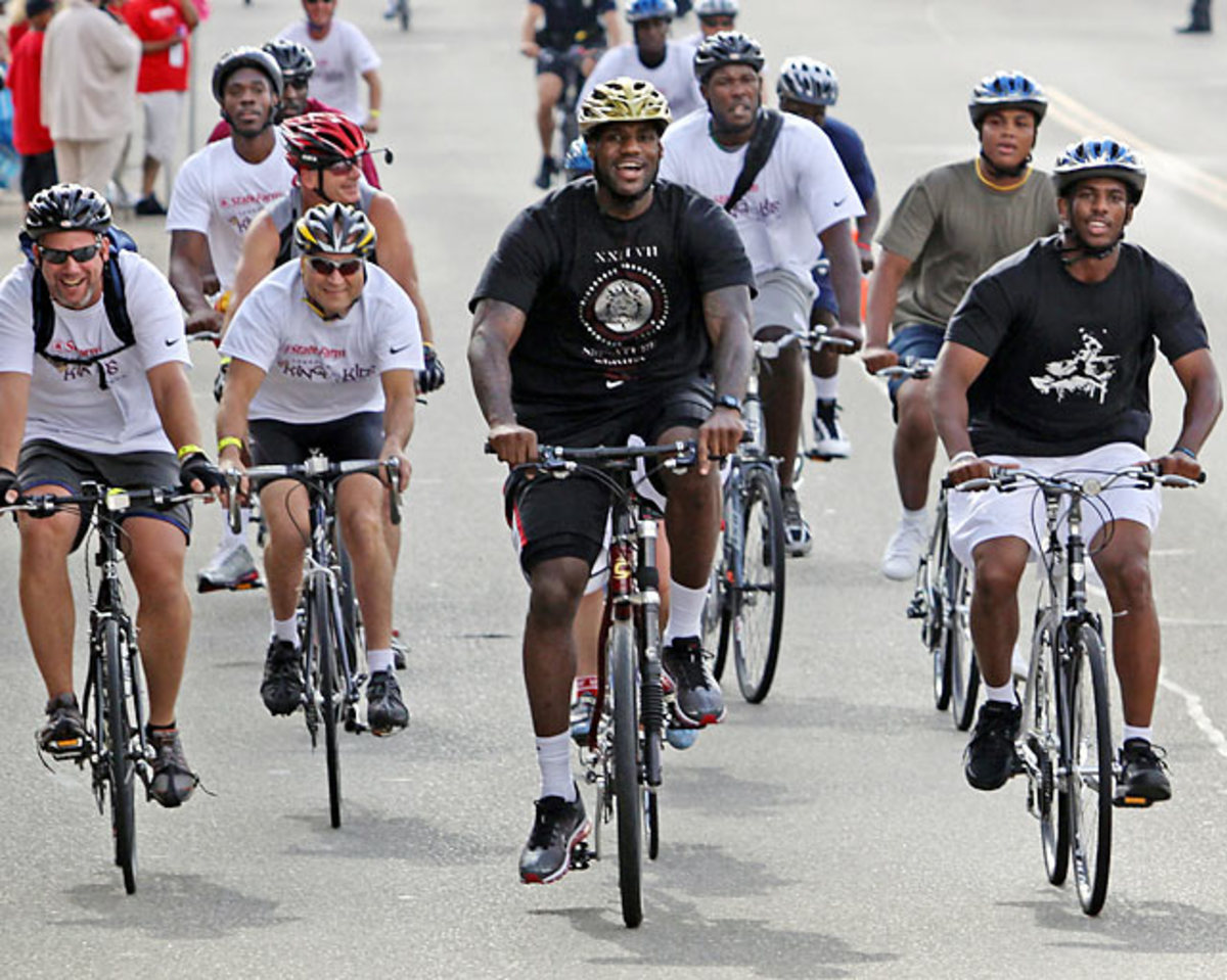 LeBron James and Chris Paul
