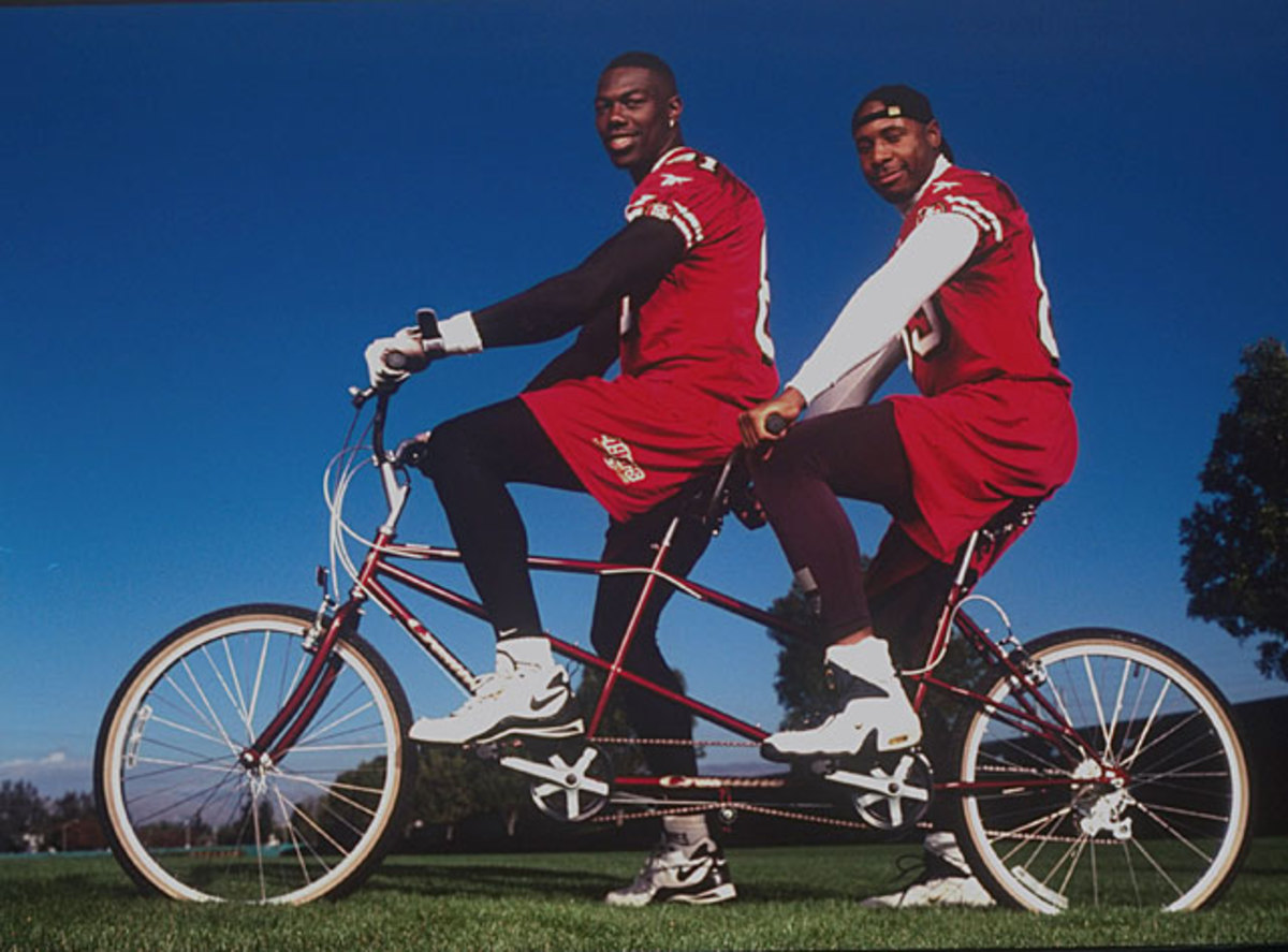 Terrell Owens and J.J. Stokes