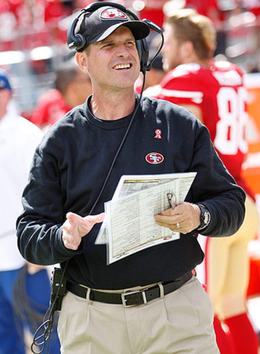 Jim Harbaugh (Michael Zagaris/Getty Images)